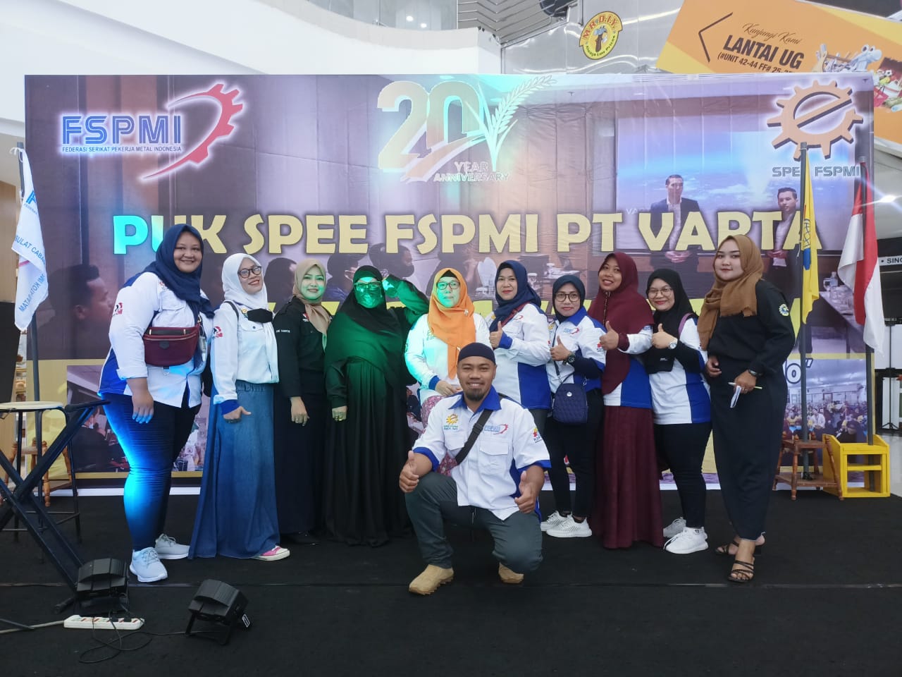 PUK SPEE FSPMI PT Varta Batam Gelar Syukuran HUT ke 20