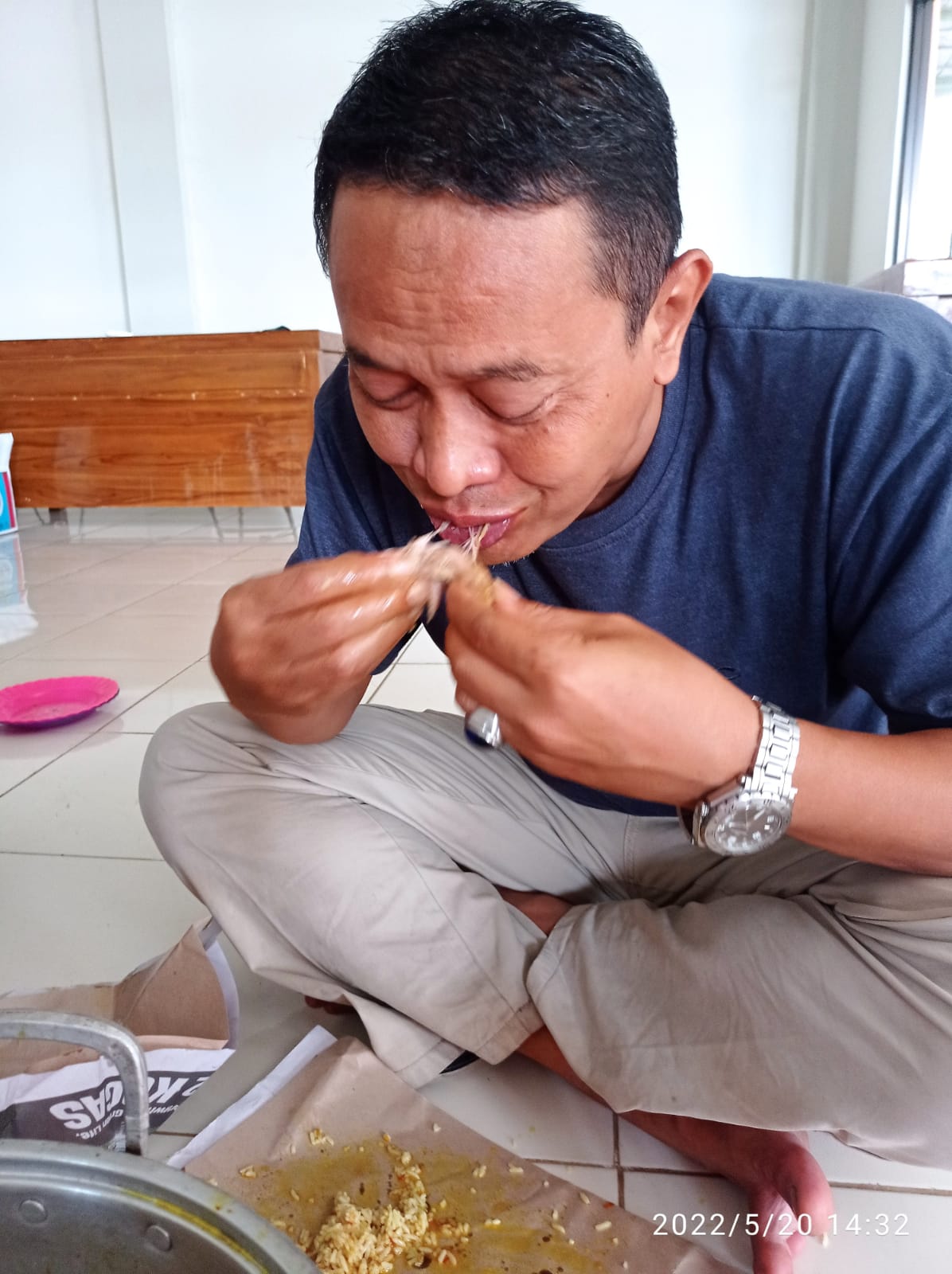 Pedasnya Rica-rica Entog Di Ratin PP SPAMK-FSPMI