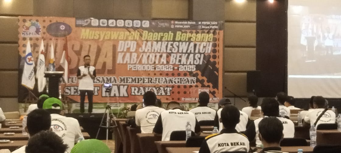 Harapan Sekretaris Jenderal DPP FSPMI Dalam Musda Jamkeswatch Kabupaten/Kota Bekasi