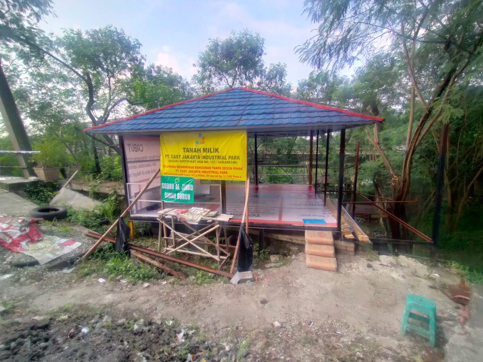 Inilah Penampakan Surau Al Jihad Yang Berujung Laporan ke Polisi