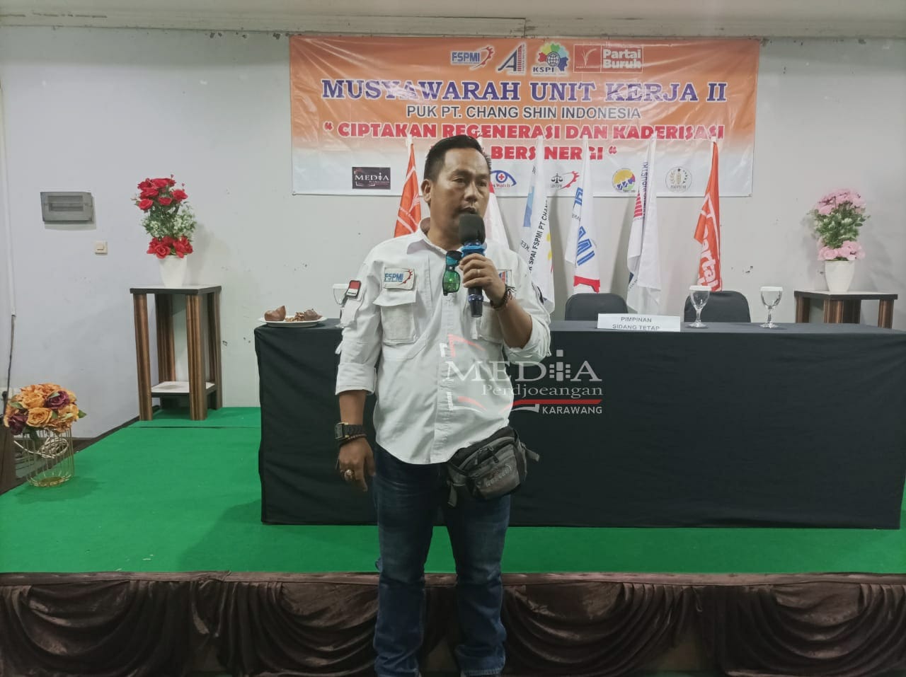 Musnik II PUK SPAI FSPMI PT. Chang Shin Indonesia, Endin Sugianto Terpilih Jadi Ketua PUK Periode 2022 – 2025