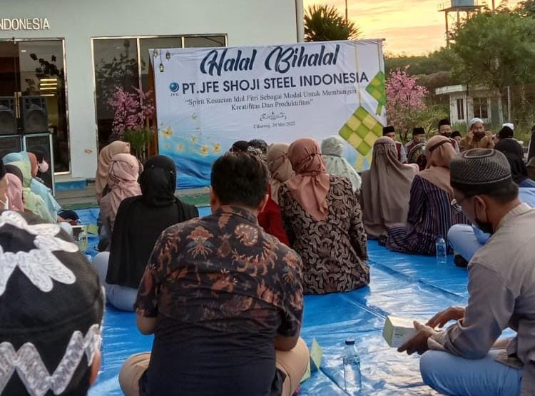 PT. JFE Shoji Gelar Halal Bihalal Bersama Karyawan