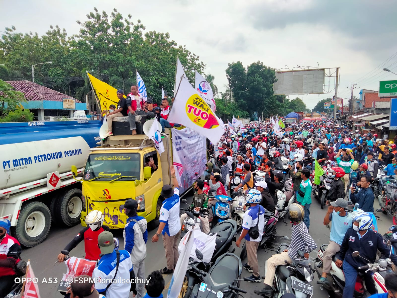 Kuras Pabrik Dikawasan Industri Modern, buruh tuntut Kinerja Disnaker Serius Tangani Kasus Normatif