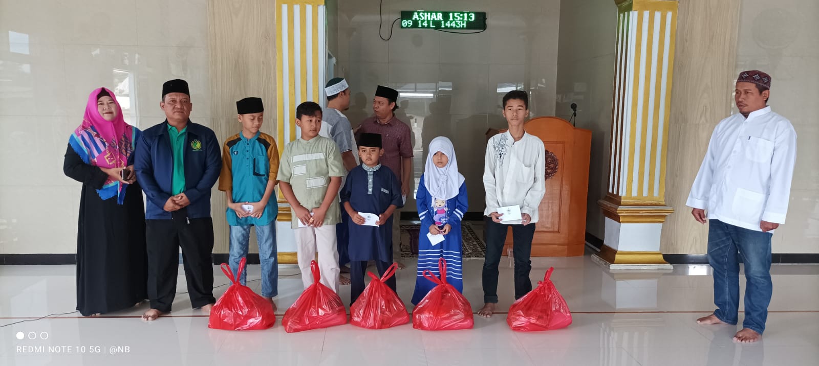 PUK SPAI FSPMI PT. Sari Enesis Indah Berikan Santunan Yatim dan Dhu’afa Ke 19