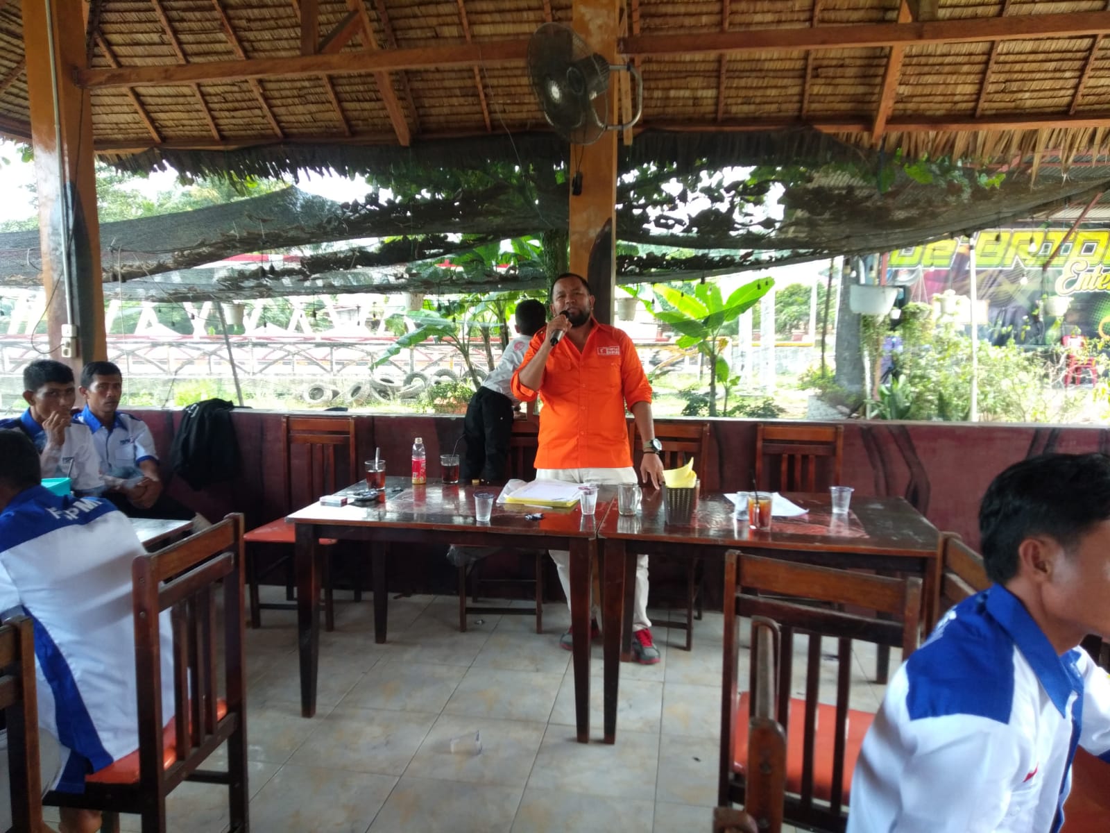 Konsolidasi Akbar Partai Buruh dan Element Serikat Buruh Labuhanbatu Guna Persiapan Verifikasi KPU