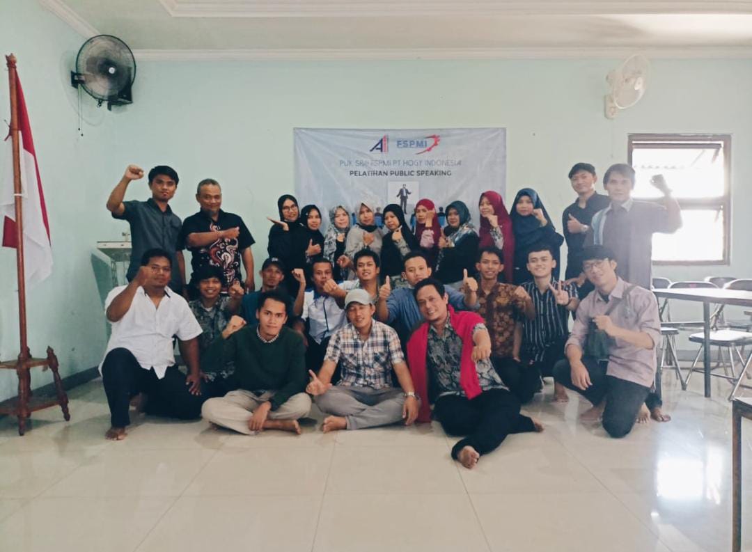 PUK SPAI FSPMI PT. Hogy Indonesia Adakan Pendidikan Public Speaking