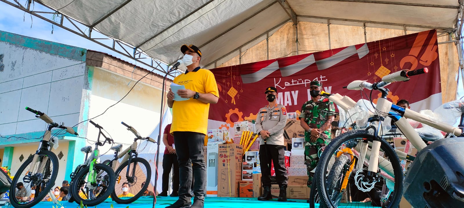 Ketupat Mayday 2022 Kabupaten Tangerang, Bupati : Bangun Pola Hidup Sehat Dan Jalin Silahturahmi