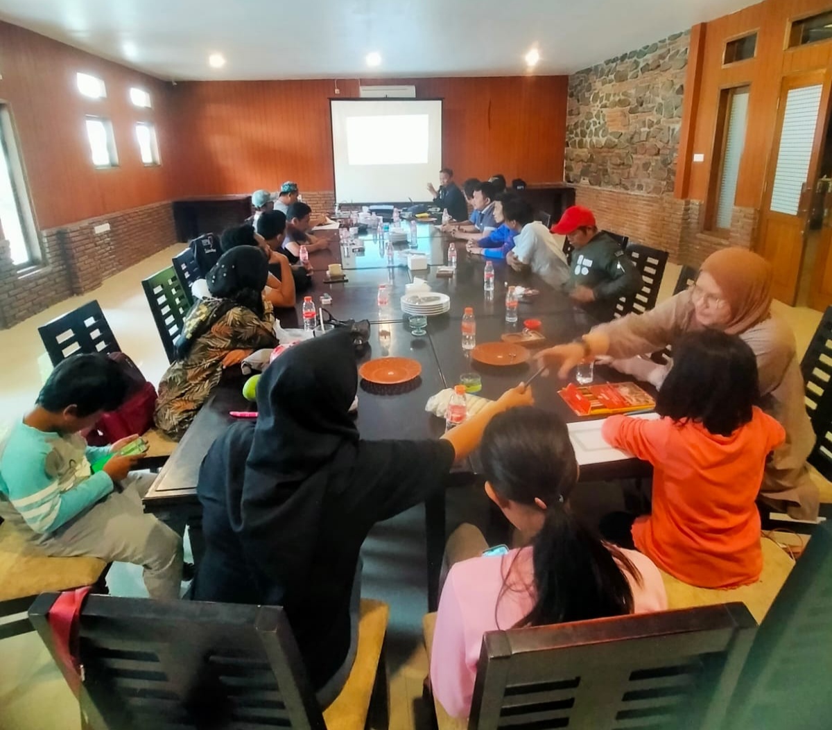 PUK SPAMK FSPMI PT. FCC Indonesia Gelar Ratin & Halal Bihalal