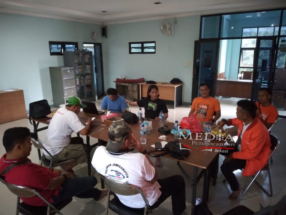 DPN Jamkeswatch Adakan Rapat Bahas Pra Rakernas di Kantor KC FSPMI Bekasi