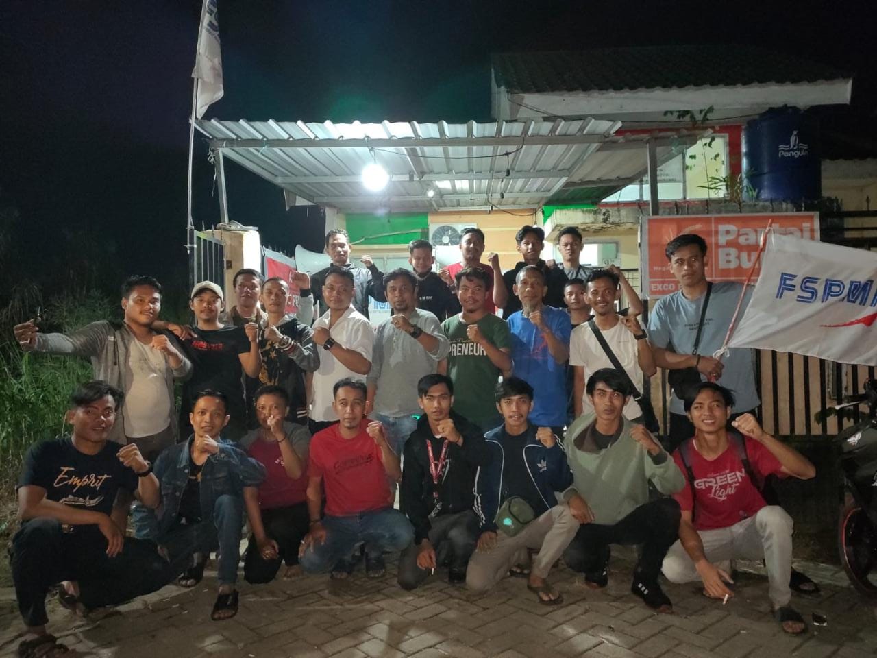 FSPMI Makasar Sulawesi Selatan Gelar Konsolidasi Idiologi FSPMI