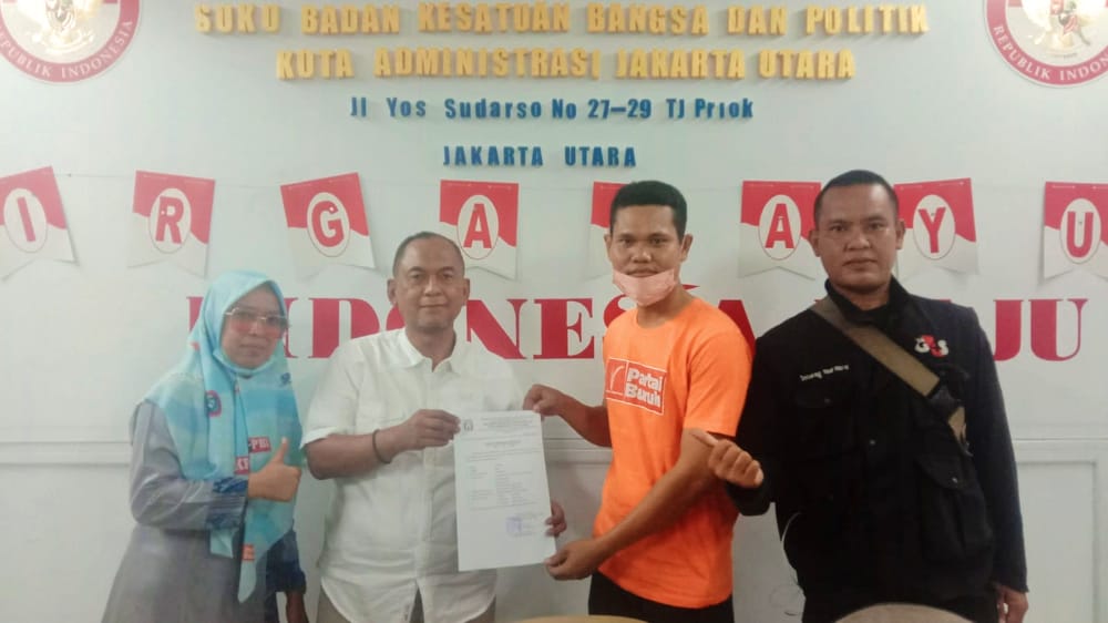Terima SKT, Partai Buruh Siap Berjuang di Jakarta Utara