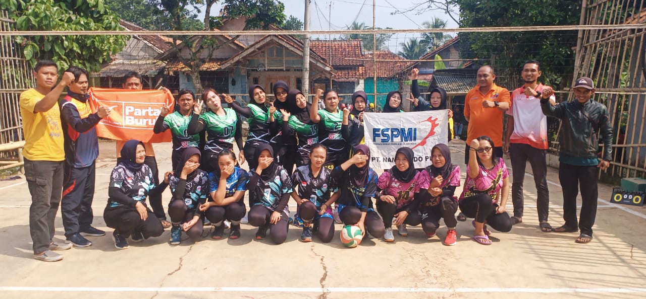 Sekretaris DPW FSPMI Jawa Barat Berinisiatif Adakan Pertandingan Olahraga di Cianjur