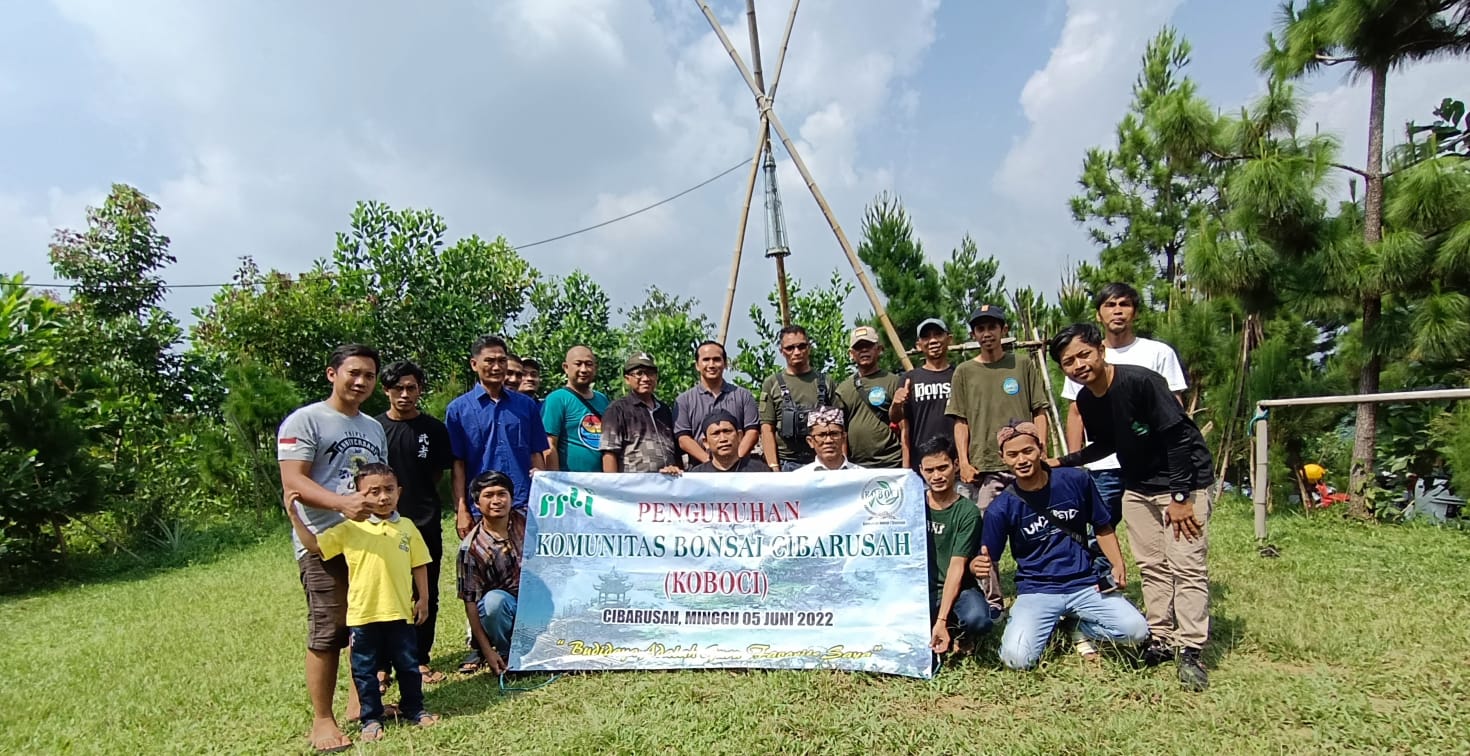 Iswahyudi Terpilih Sebagai Ketua Komunitas Bonsai Cibarusah
