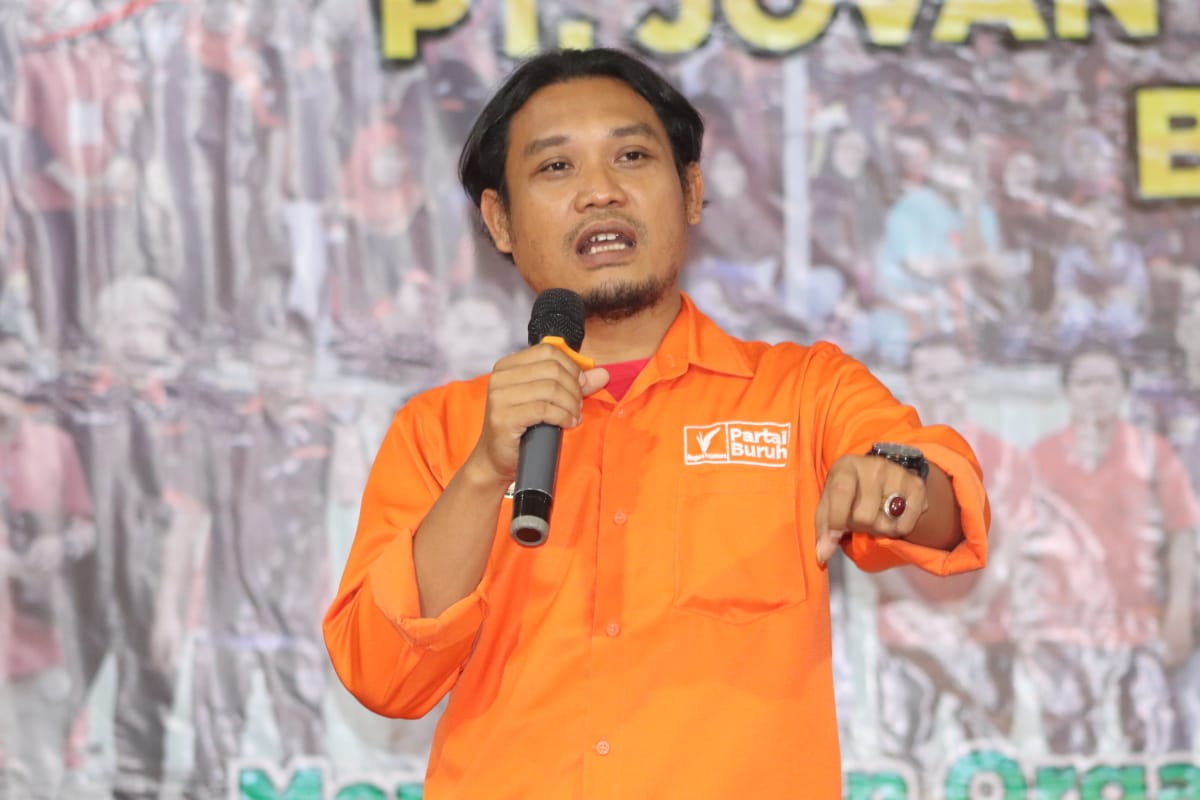 Ketua Exco Partai Buruh Kota Batam Hadiri Musnik PUK Jovan Technologies Batam