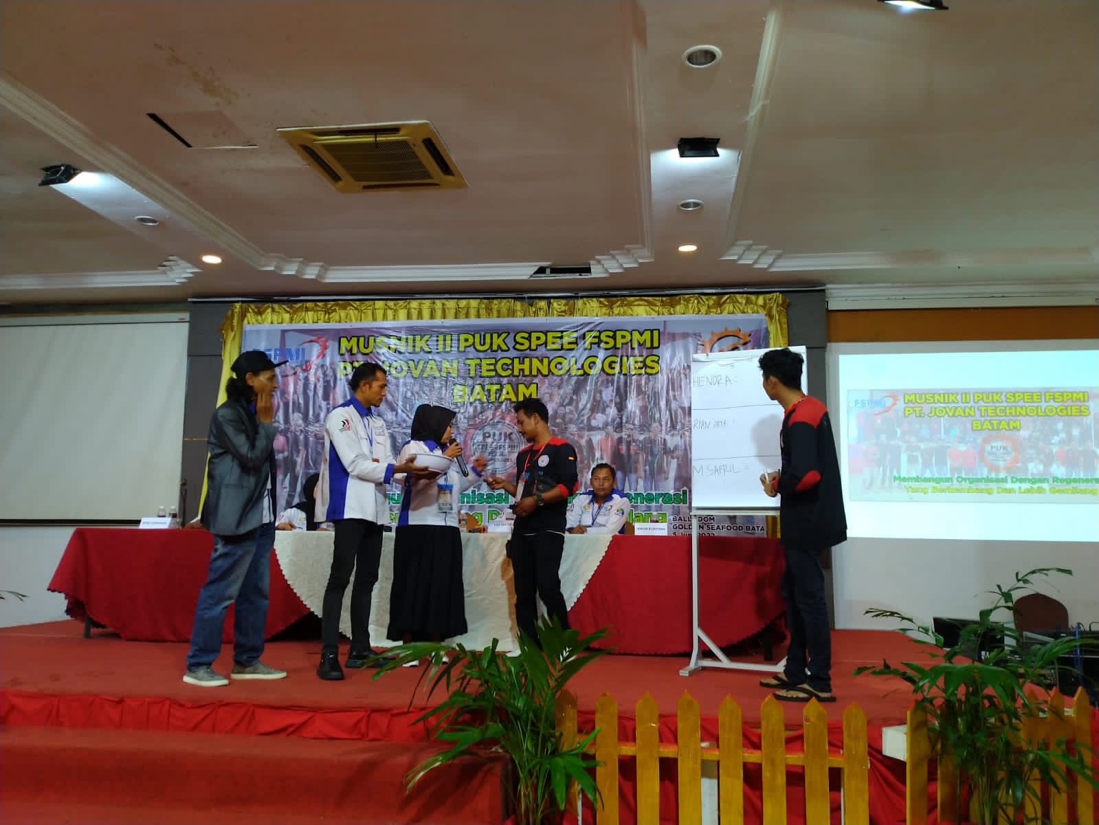 Penentuan Ketua PUK Jovan Technologies Batam Akan Dilakukan Secara Voting