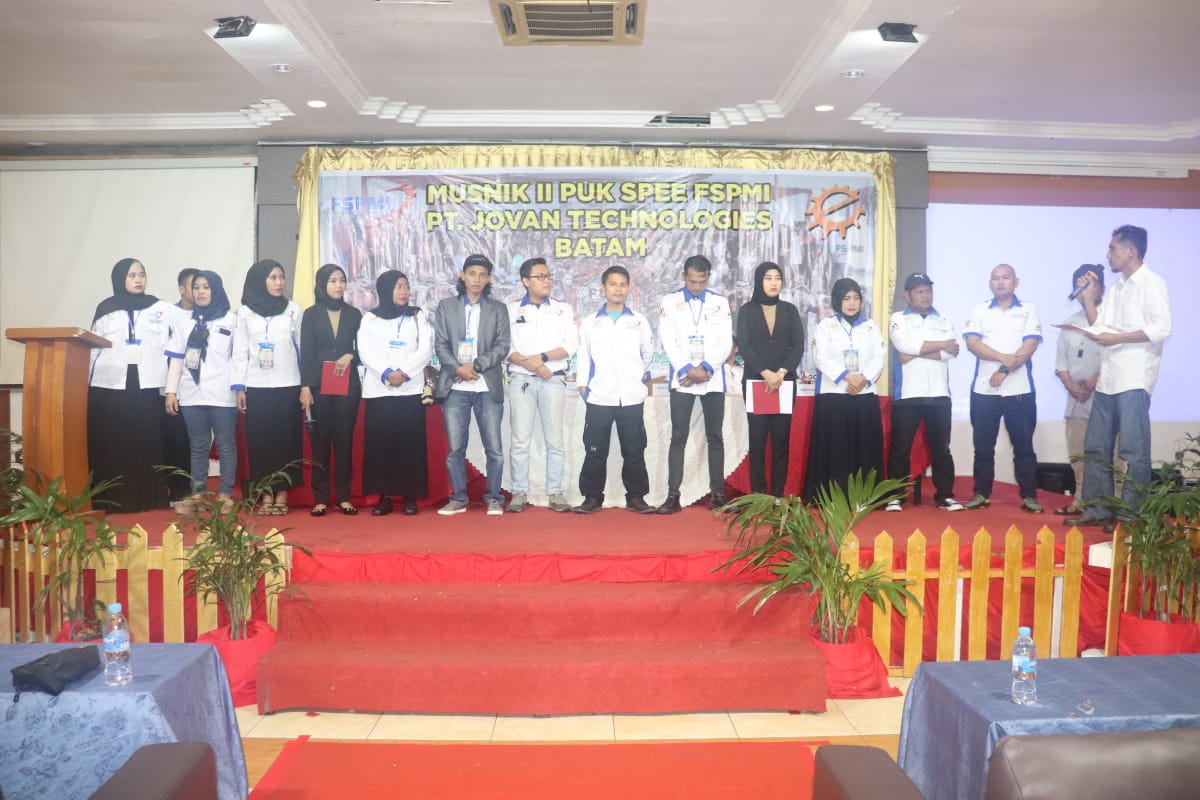 Berikut Susunan Pengurus PUK Jovan Technologies Batam Periode 2022-2026