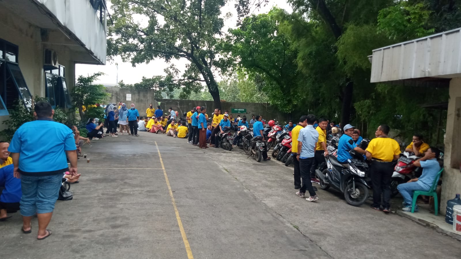 Rapelan Kenaikan Upah 2022 Tak Dibayar, PUK SPL FSPMI PT. Cipres Mogok Spontan