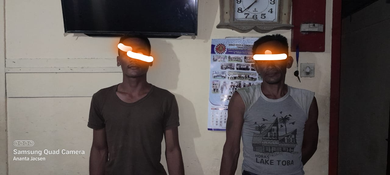 2 Pelaku Pencuri Produksi dan 1 Unit Septor Diamankan PAM PTPN III (Persero) KRPPT