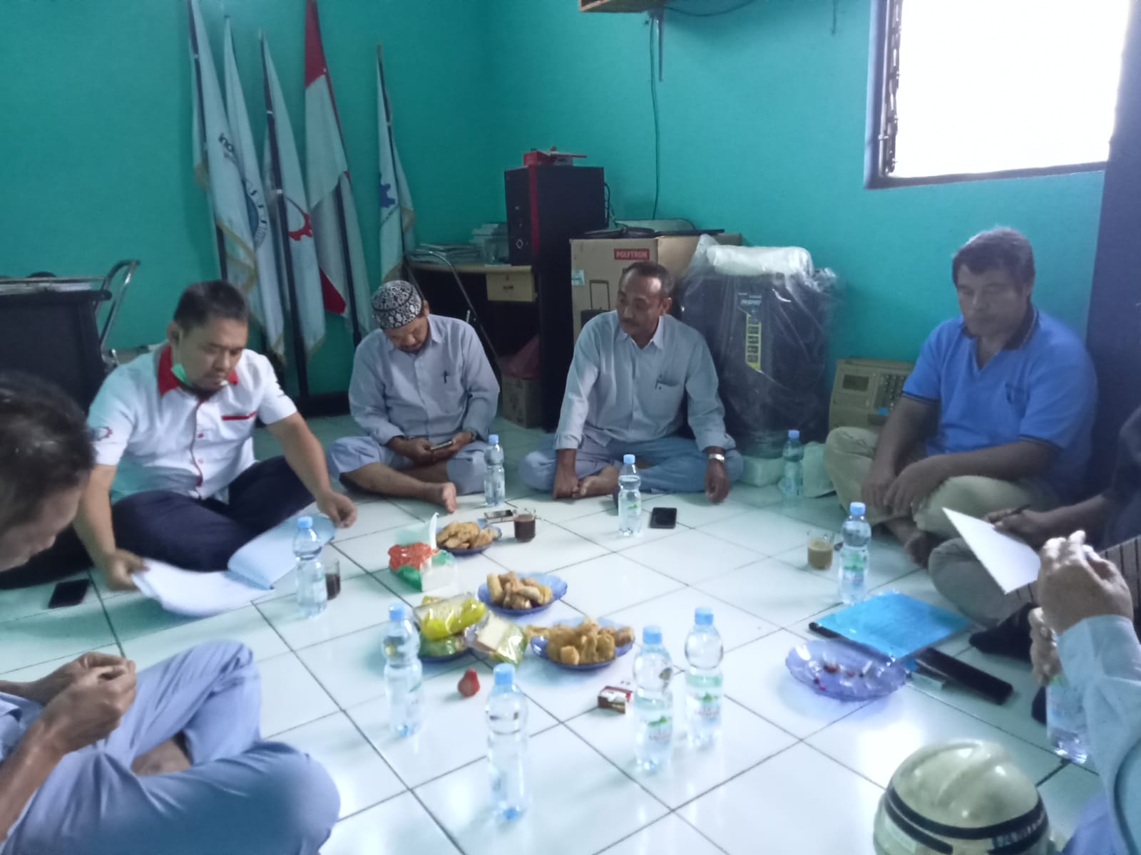 Pengusaha Ajukan Draf PKB Sesuai Omnibus Law, PUK SPL FSPMI PT. Komponindo Betonjaya Adakan Diskusi Internal