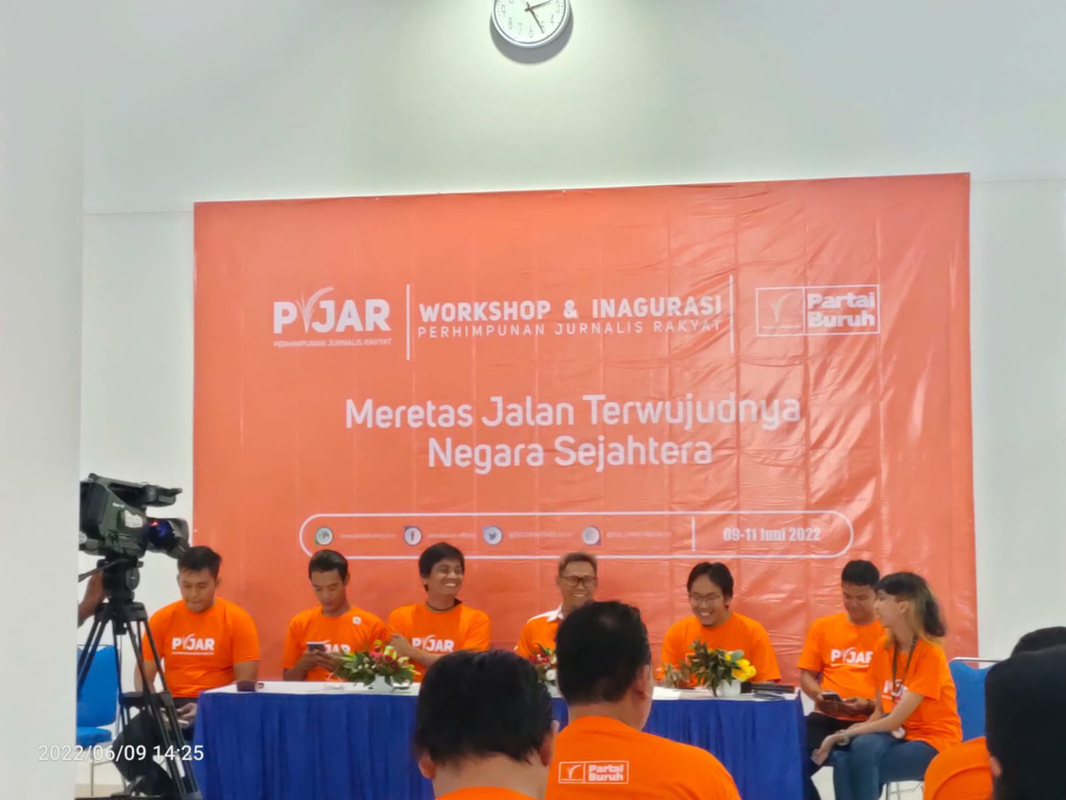 Said Iqbal Lantik Pengurus Perhimpunan Jurnalis Rakyat (PIJAR)