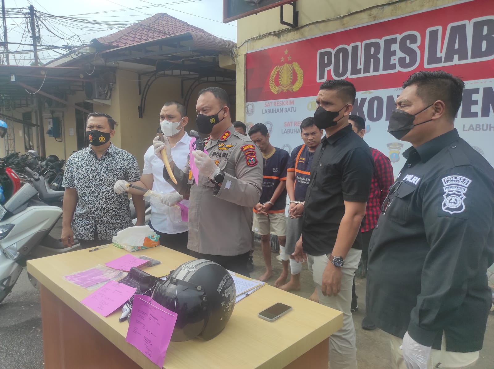 POLRES Labuhanbatu Ungkap Curas, Tidak Lebih Dari 5 Jam