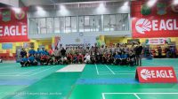 KC FSPMI Bekasi Ikuti Turnamen Bulutangkis Yang Digelar Polres Bekasi