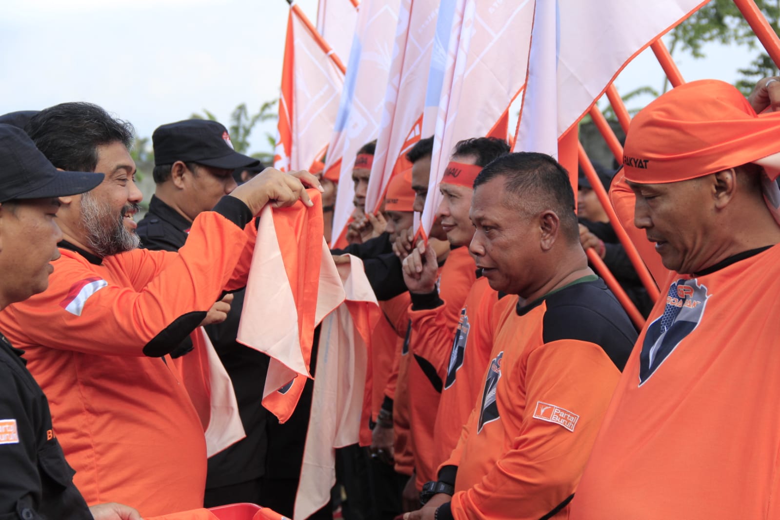 Inagurasi Garda Rakyat Angkatan II : Sejahtera Adalah Niscaya, Kuat Tekad Teguh Niat Raih Cita Gemilang Rakyat