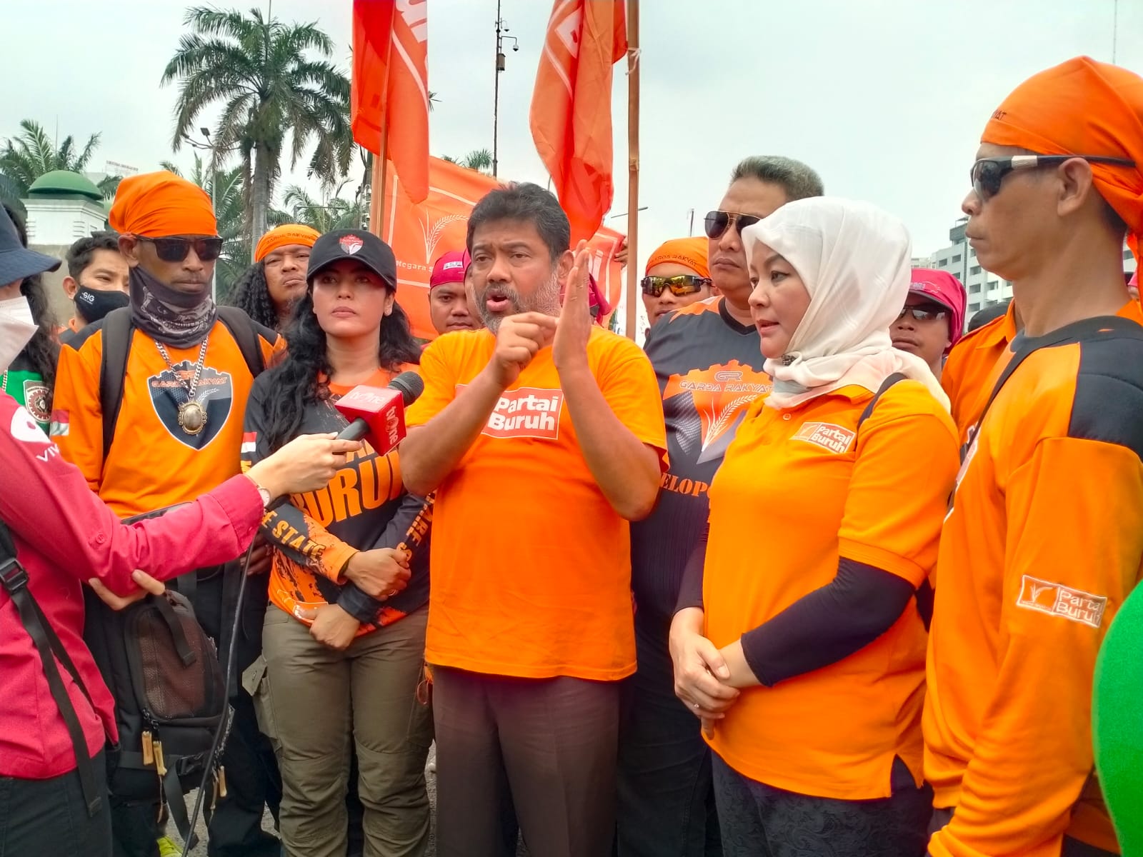 Said Iqbal : Ke Depan Akan Ada Aksi Skala Besar Apabila Omnibus Law Jadi di sahkan