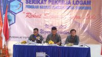 Dalam Rakernas Evaluasi Kinerja Pengurus PP dan PC SPL FSPMI se-Indonesia