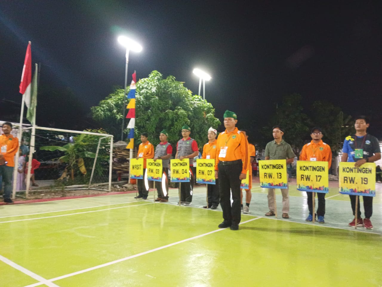 Pembukaan Pekan Olahraga Dusun II Sukadami Cikarang Selatan