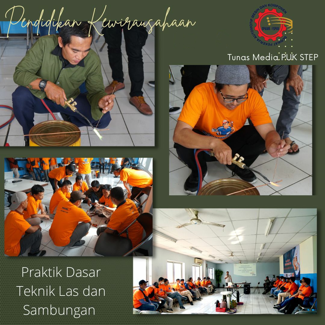 PUK SPAMK FSPMI PT. STEP Adakan Pelatihan Kewirausahaan