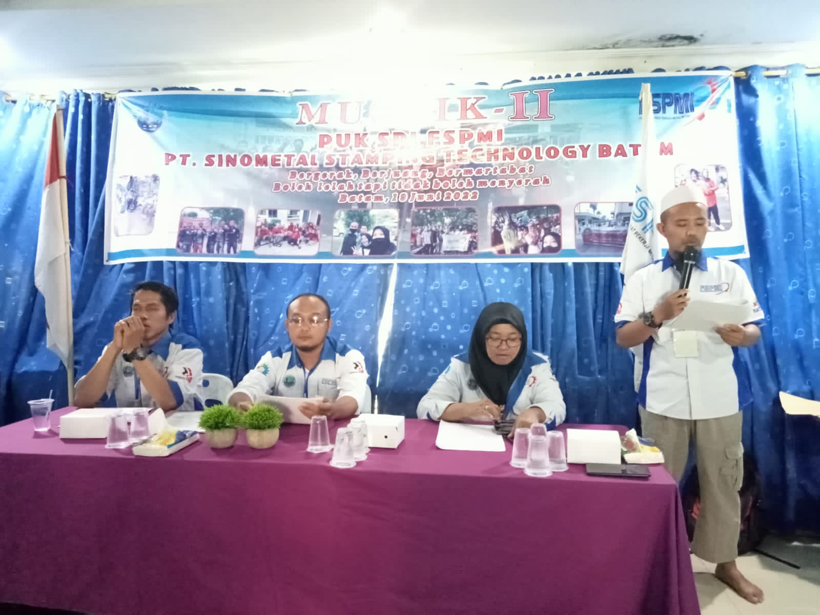 PUK SPL FSPMI PT Sinometal Stamping Batam Adakan Musnik ke 2