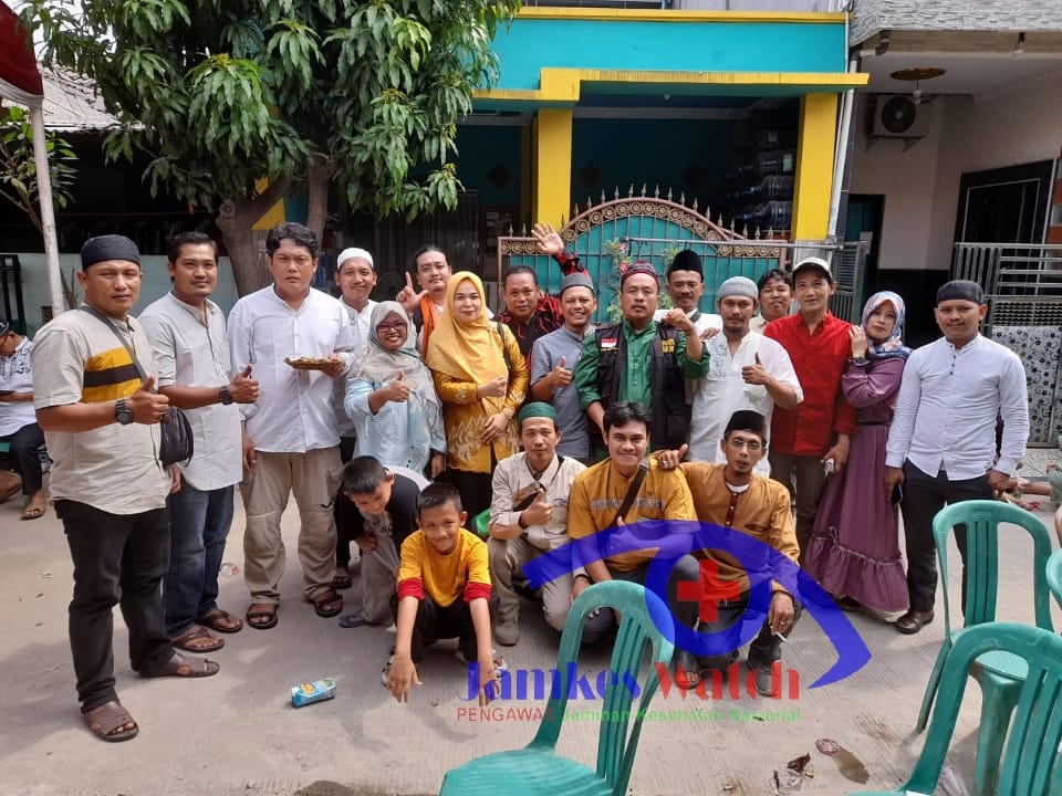 Relawan Jamkeswatch Kabupaten Bekasi Hadiri Acara Walimatus Safar Obon Tabroni