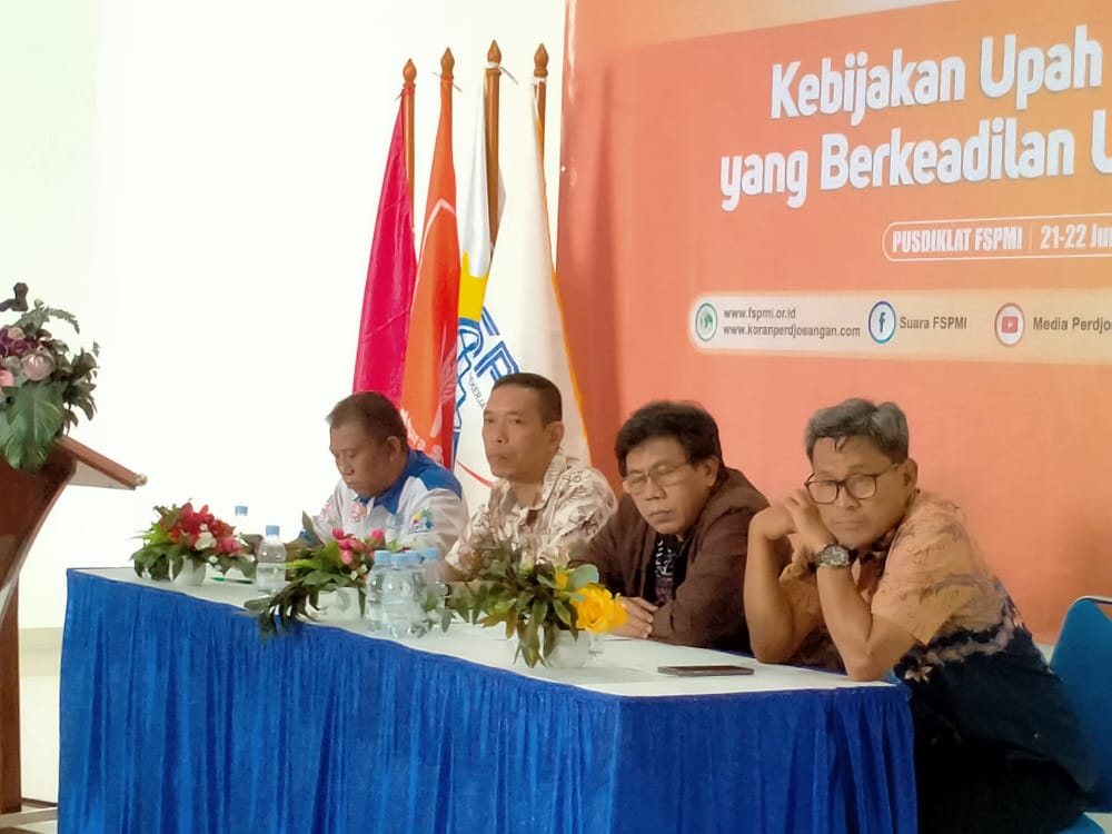 Konsolidasi Pengupahan FSPMI: Kebijakan Upah Minimum Yang Berkeadilan Untuk Buruh