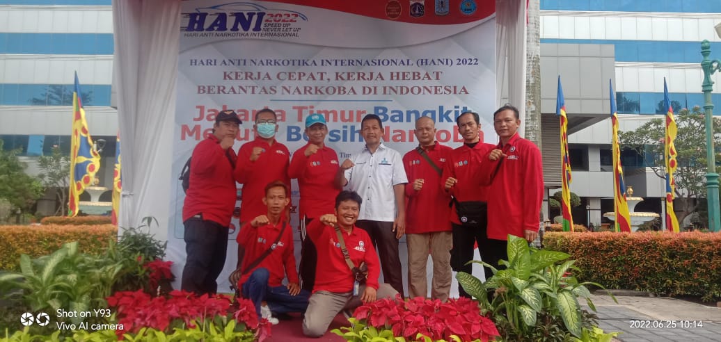 Peringatan Hari Anti Narkotika Internasional, FSPMI DKI Ambil Bagian di Jakarta Timur