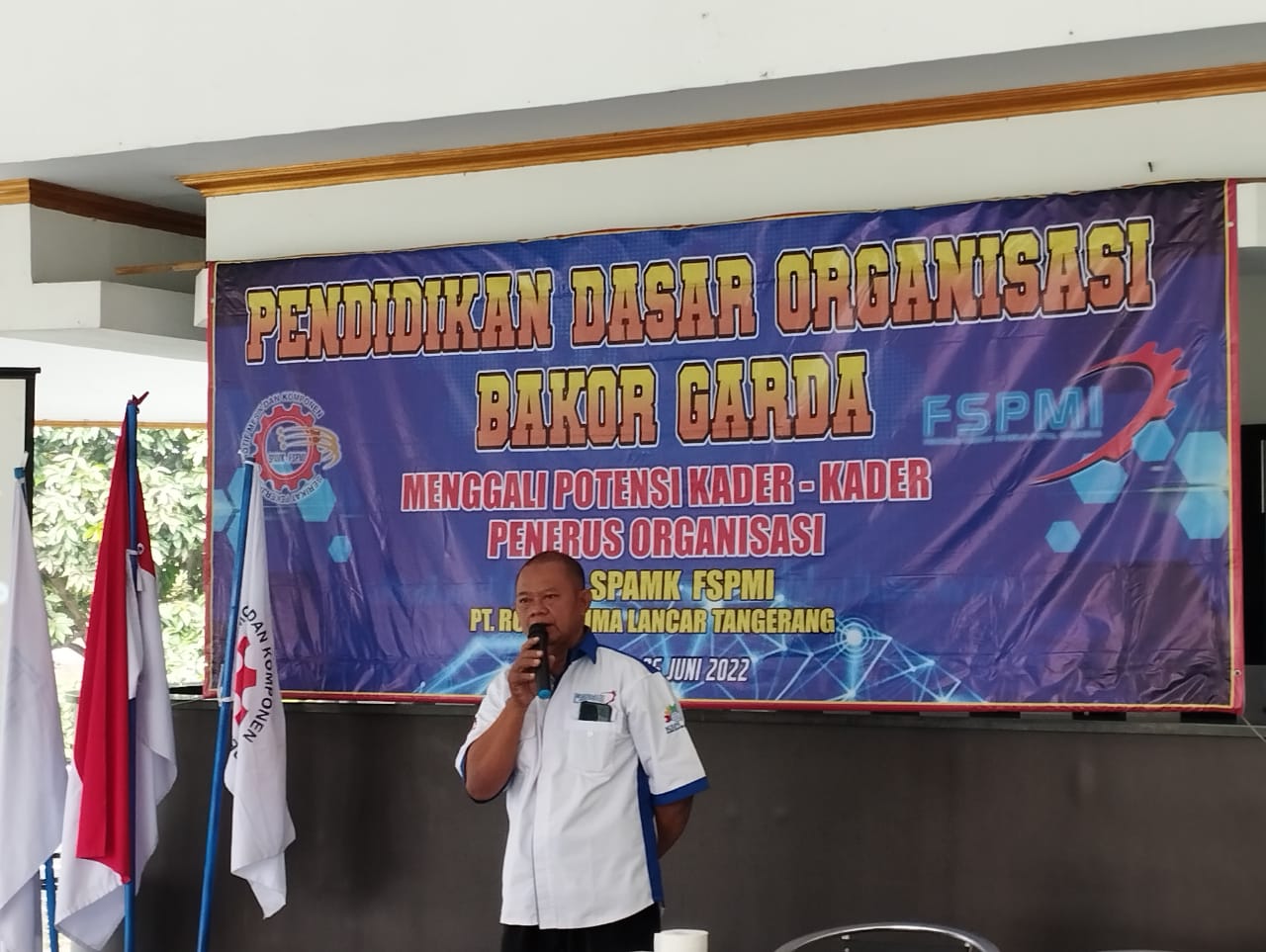 Prakarsai Pendidikan Dasar PUK SPAMK FSPMI PT. RPL Ini Harapan Siswo Sujarno