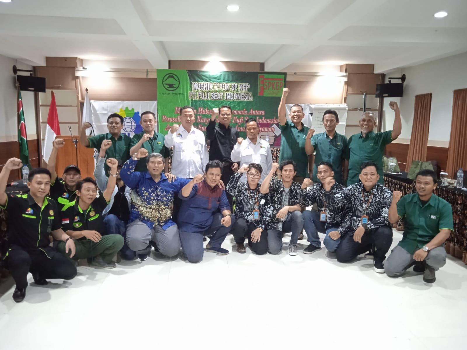 MUSNIK V Pemilihan Ketua PUK SP KEP PT. Fuji Seat Indonesia Sukses di Gelar