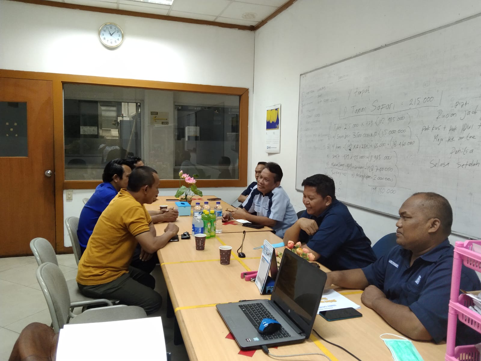 Ketua PC SPL FSPMI Bekasi Akhiri Kunjungan Kerja di PUK Nara Summit Industry