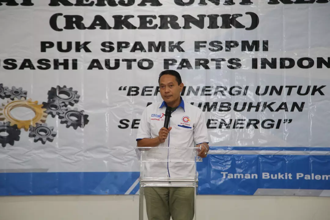 Rakernik PUK SPAMK FSPMI PT. Musashi : Bersinergi Untuk Menumbuhkan Sebuah Energi