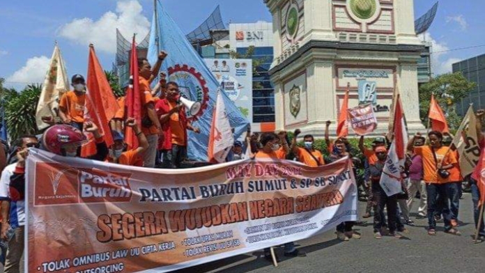 Tolak Revisi UU PPP, Partai Buruh SUMUT Akan Gruduk Kantor Gubsu & DPRD SUMUT Pada 15 Juni 2022