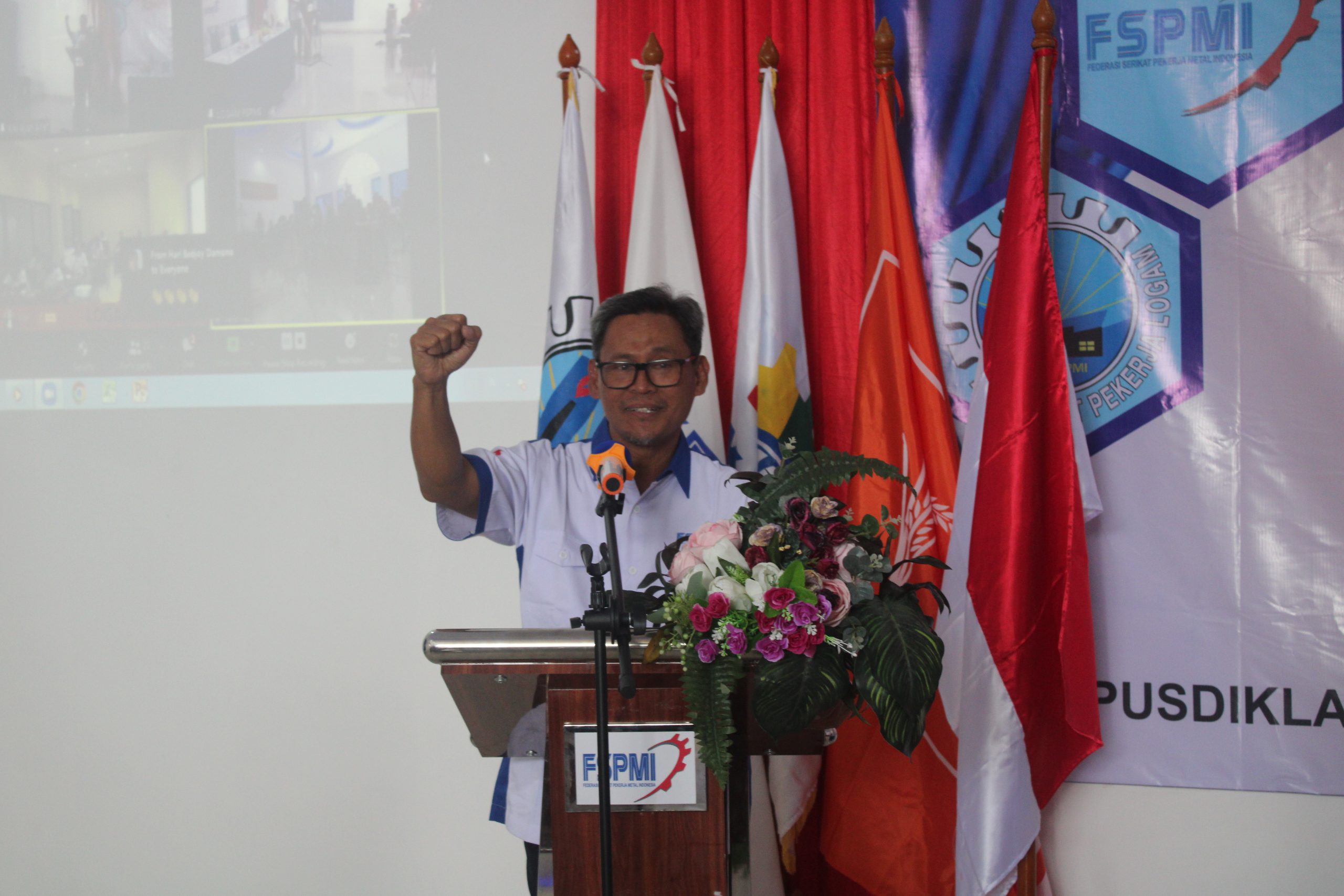 Inilah Pesan Presiden FSPMI di Rakernas I SPL FSPMI