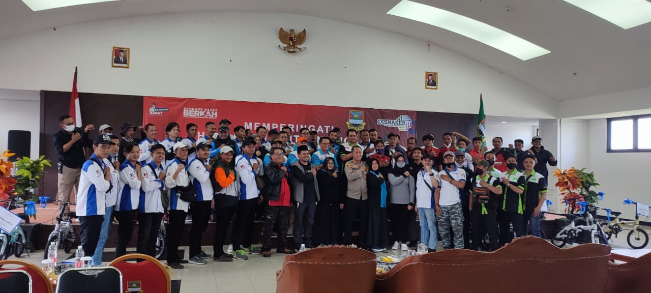 Peringatan May Day Ala  Bandung Barat