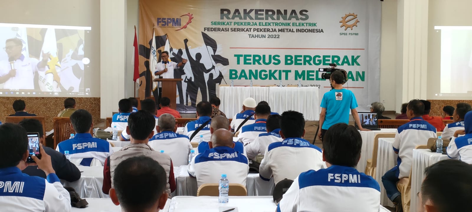 Terus Bergerak Bangkit Melawan, Rakernas SPEE FSPMI 2022