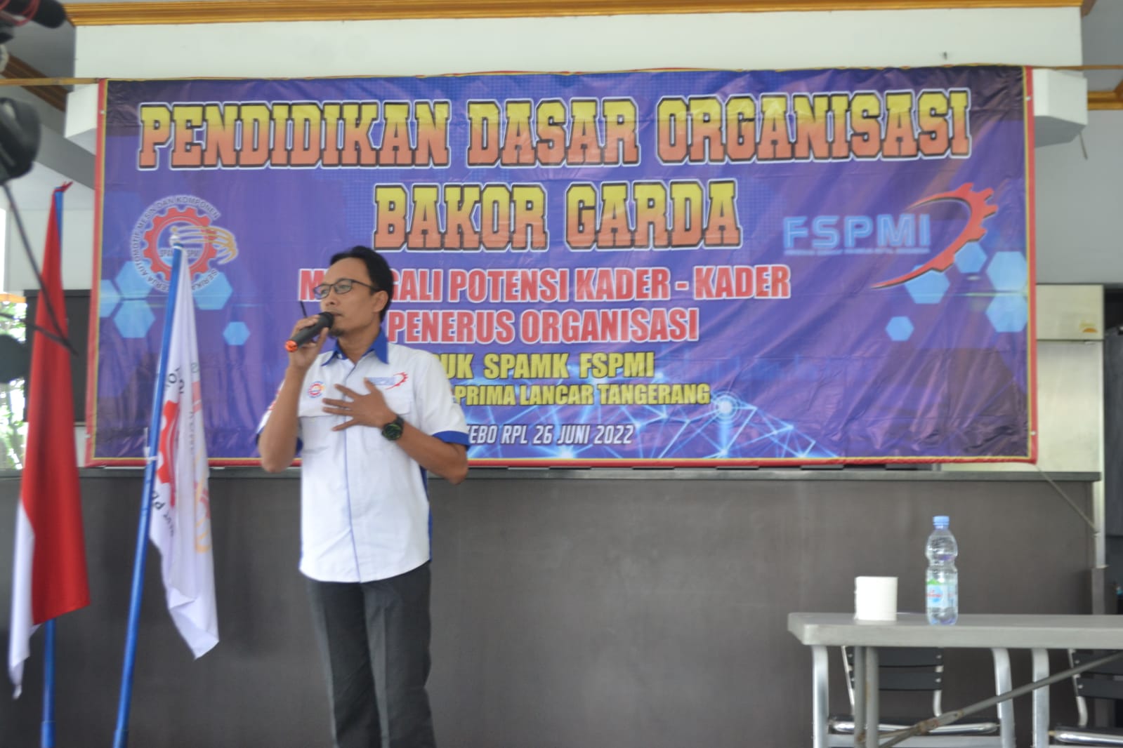 Hadiri Pendidikan Dasar PUK SPAMK FSPMI PT. RPL, Ketua Jamkeswatch Tangerang : Pentingnya Tata Cara, Agar Anggota Mendapatkan Fasilitas BPJS