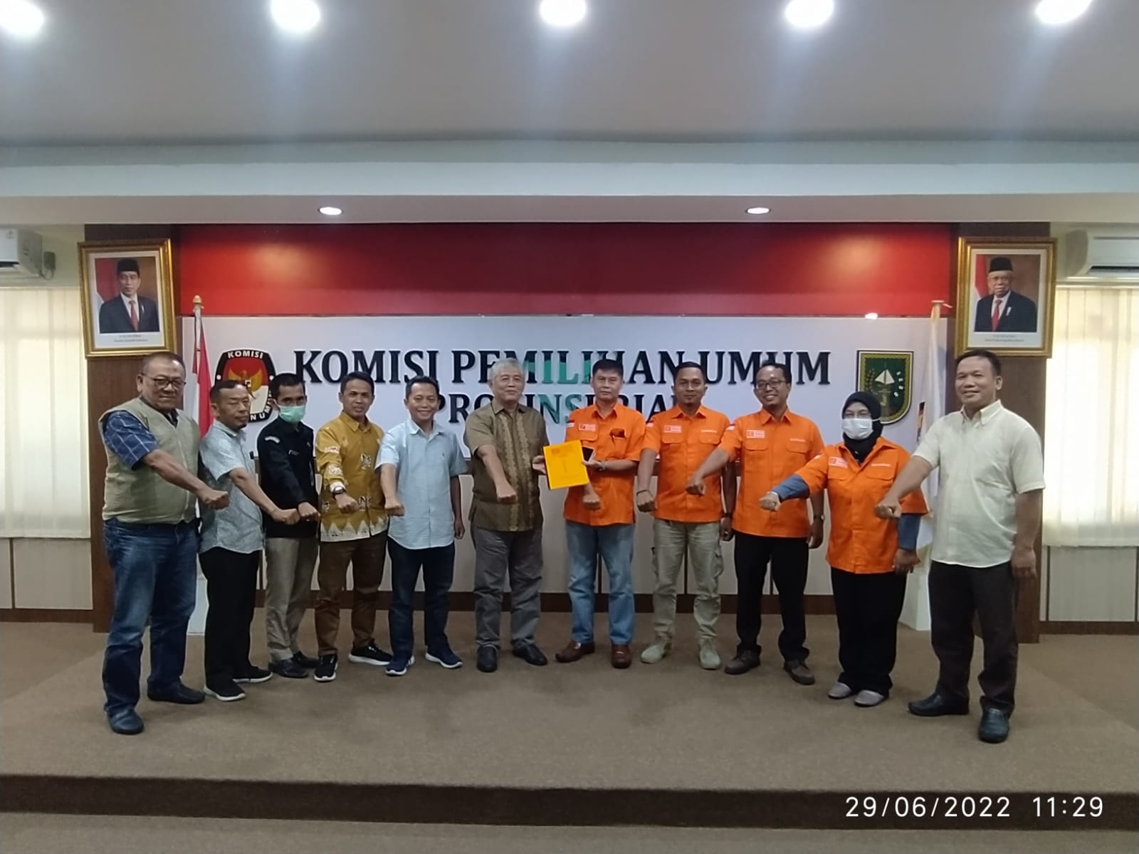 Audiensi Dengan KPU Riau, Partai Buruh Jalin Koordinasi Terkait Tahapan Persiapan Pemilu 2022