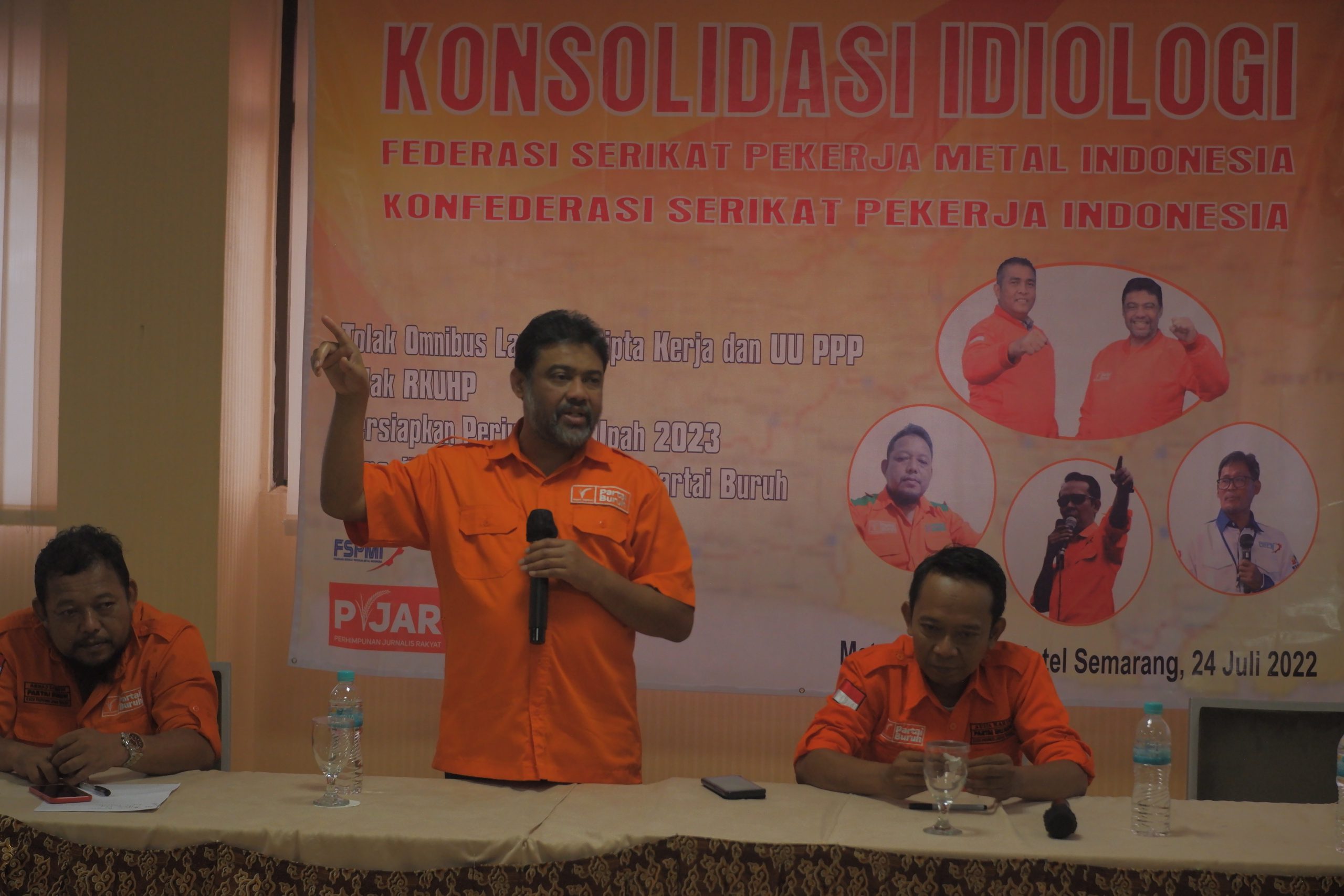 Presiden Partai Buruh Instruksikan PUK-PUK di Semarang untuk Ikut Memenangkan Partai Buruh