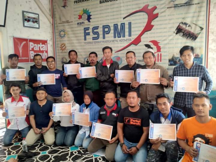 PC SPAI FSPMI Bandung Raya Gelar Pendidikan Advokasi
