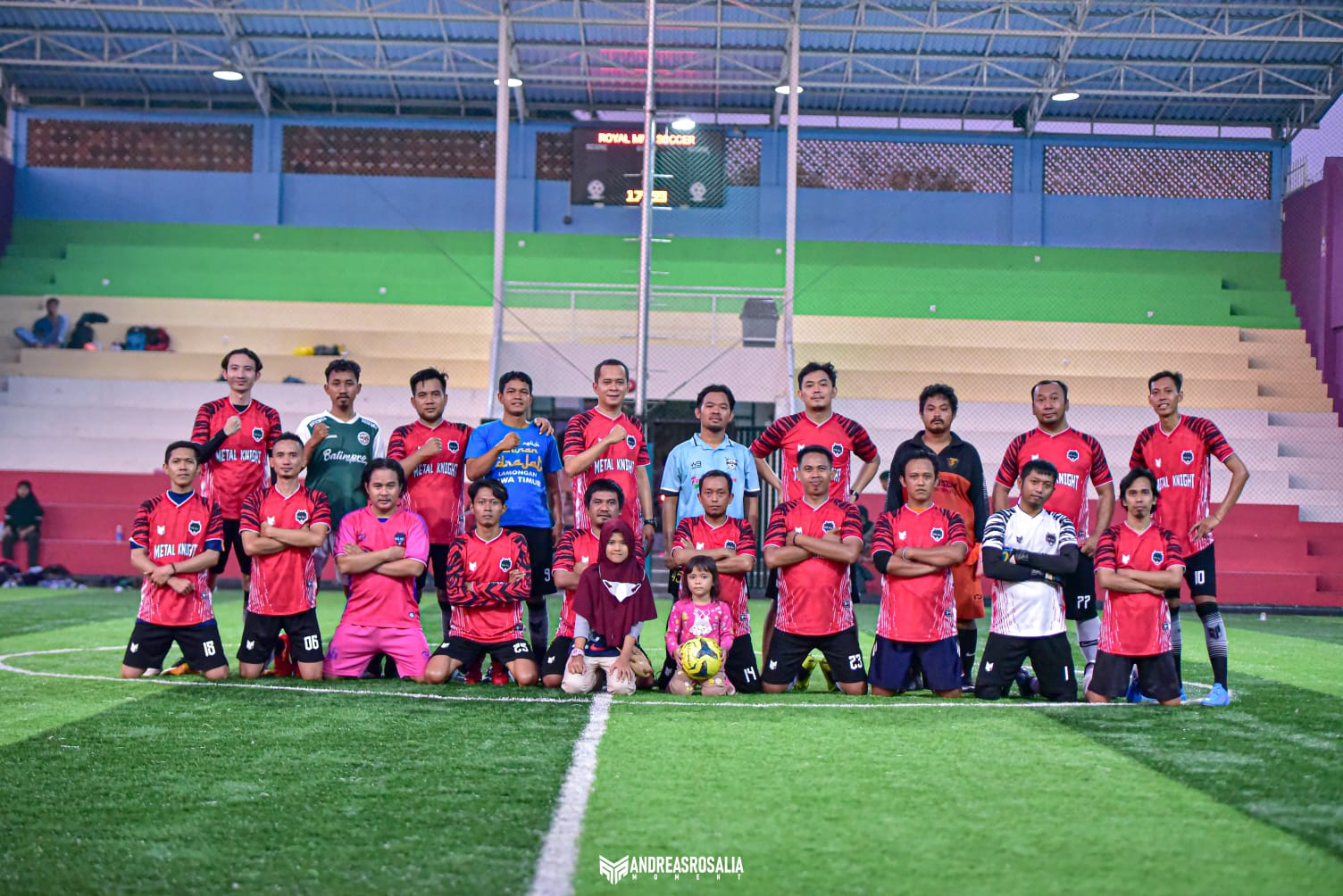 Team Metal Knight PT. Saranacentral Bajatama, Tbk Launching Jersey Baru