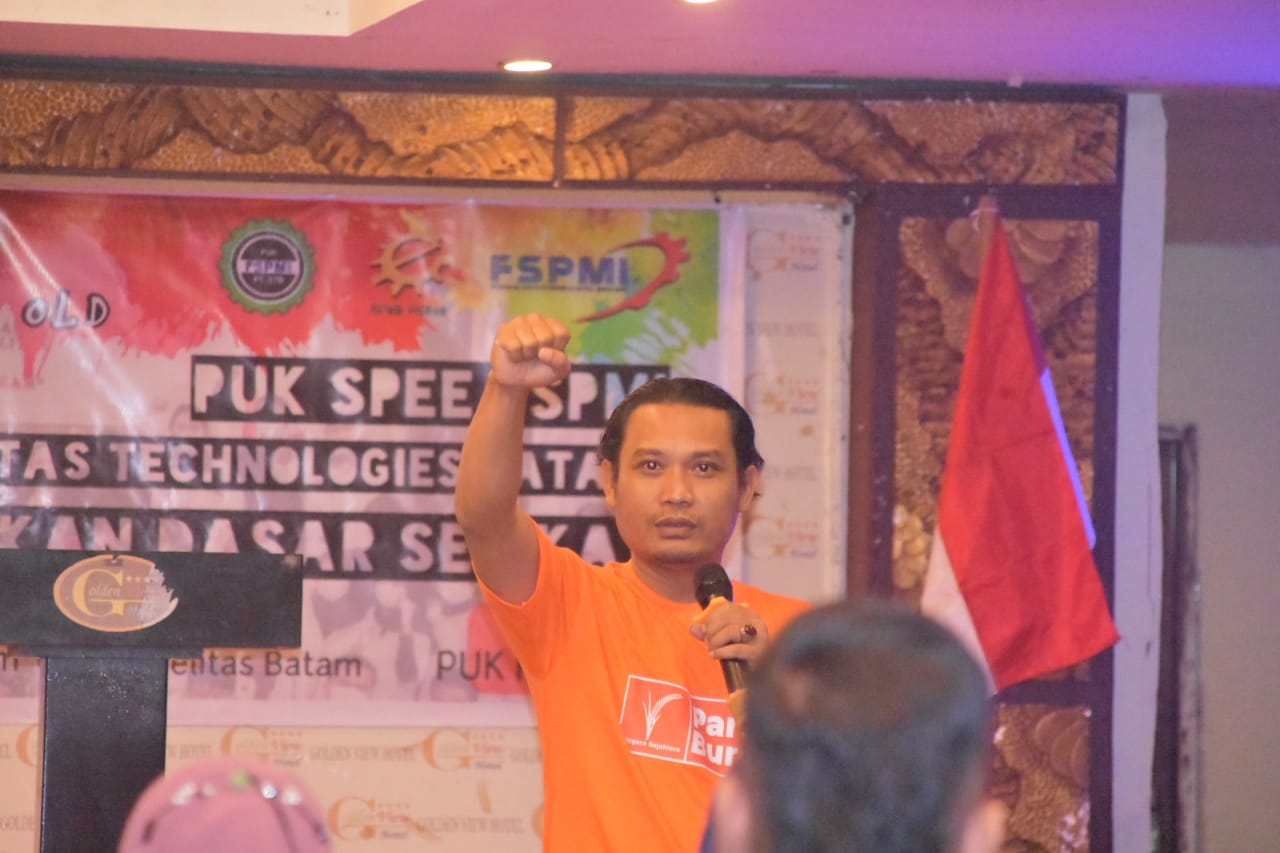 Imam Zaenuri Ketua Exco partai buruh kota Batam : Berpolitik kita bersuara di parlemen