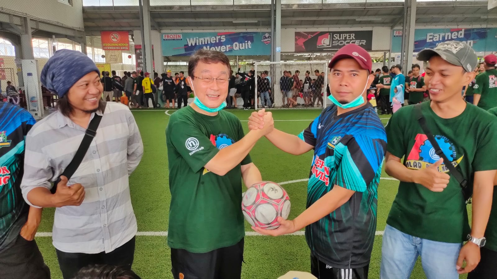 Final Pekan Olah Raga Peringati 10 Tahun PUK SPAMK FSPMI Namicoh